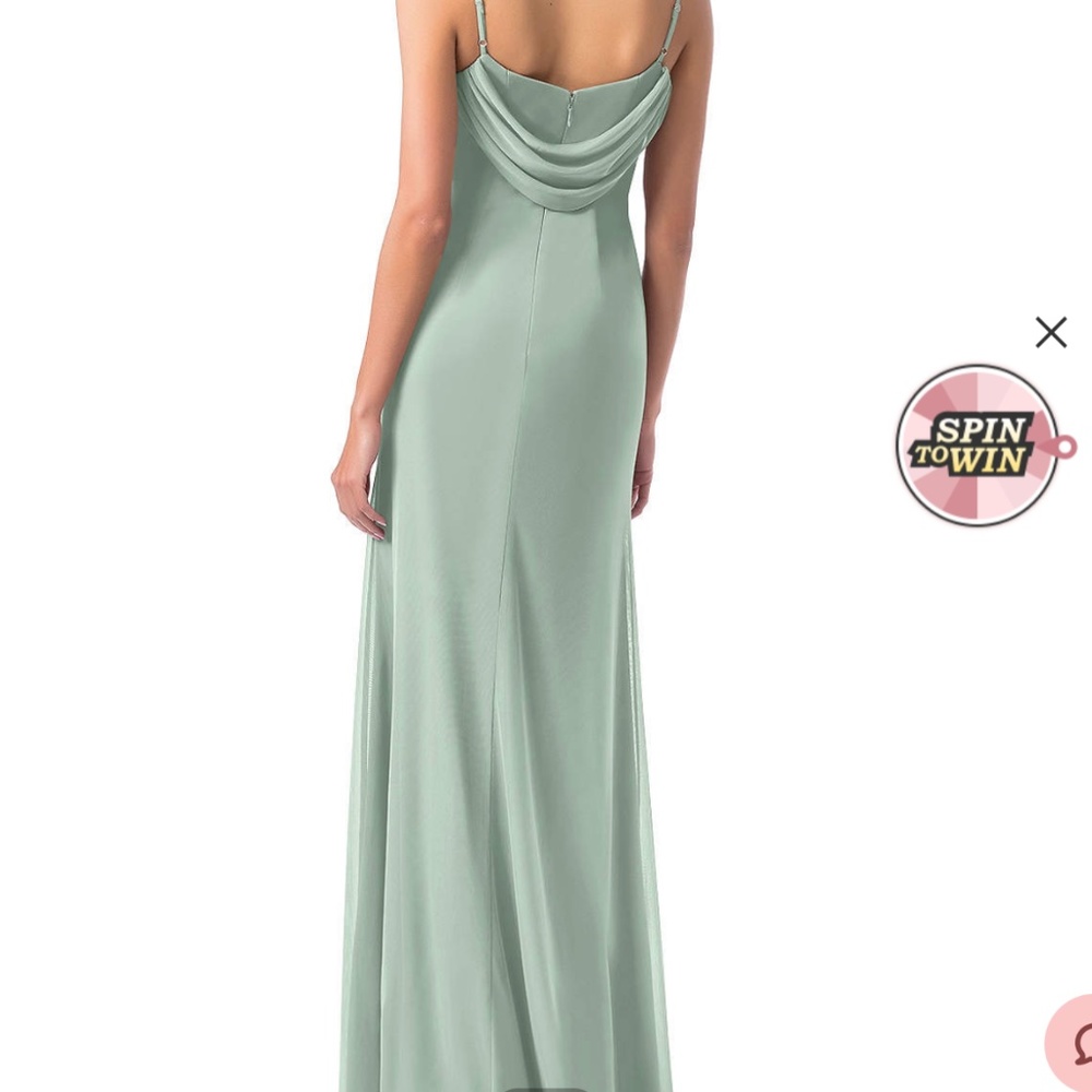 Azazie Chantel Bridesmaid Dress in Agave